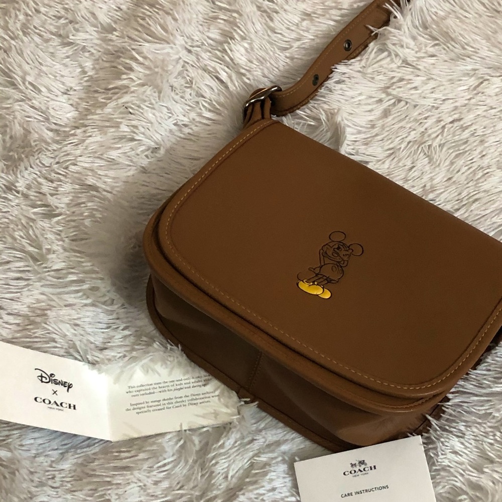 Disney X Coach Mickey Leather Patricia 23 Bashful